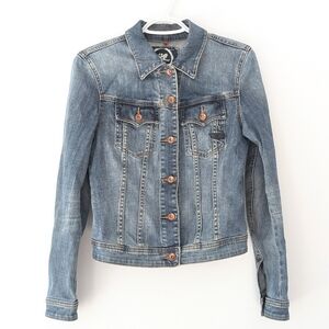 Parasuco Women's Cropped Blue Jeans Jackets ~ Size Small